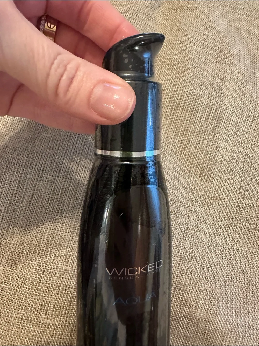 Wicked bottle labeled
